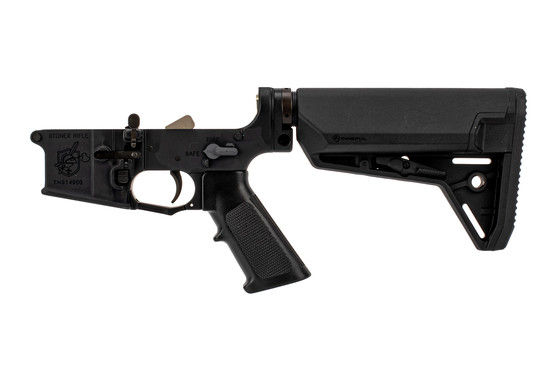 Knights Armament SR-15 complete lower receiver features integral ambidextrous controls